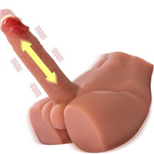2-peel-dildo-and-ass-with-thrusting-and-vibration-masturbator