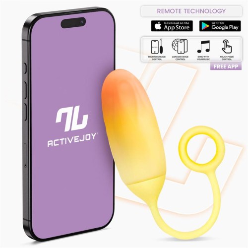 vibrating-egg-con-app-double-layer-silicone-yelloworange
